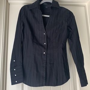 Express Black Button Down Shirt